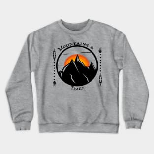 Mountains and Trails Crewneck Sweatshirt